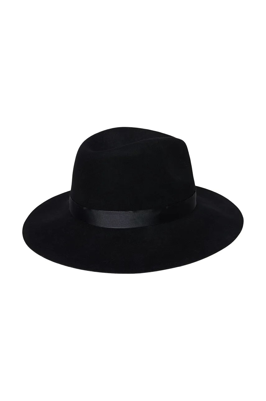 Шерстяная шляпа Lauren Ralph Lauren цвет чёрный шерсть 454960158 Шерстяная шляпа Lauren Ralph Lauren цвет чёрный шерсть 454960158