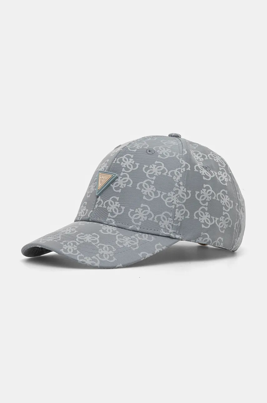 

Шапка с козирка Guess в тюркоазено с десен V4BZ00 WGLV2, Тюркоазен