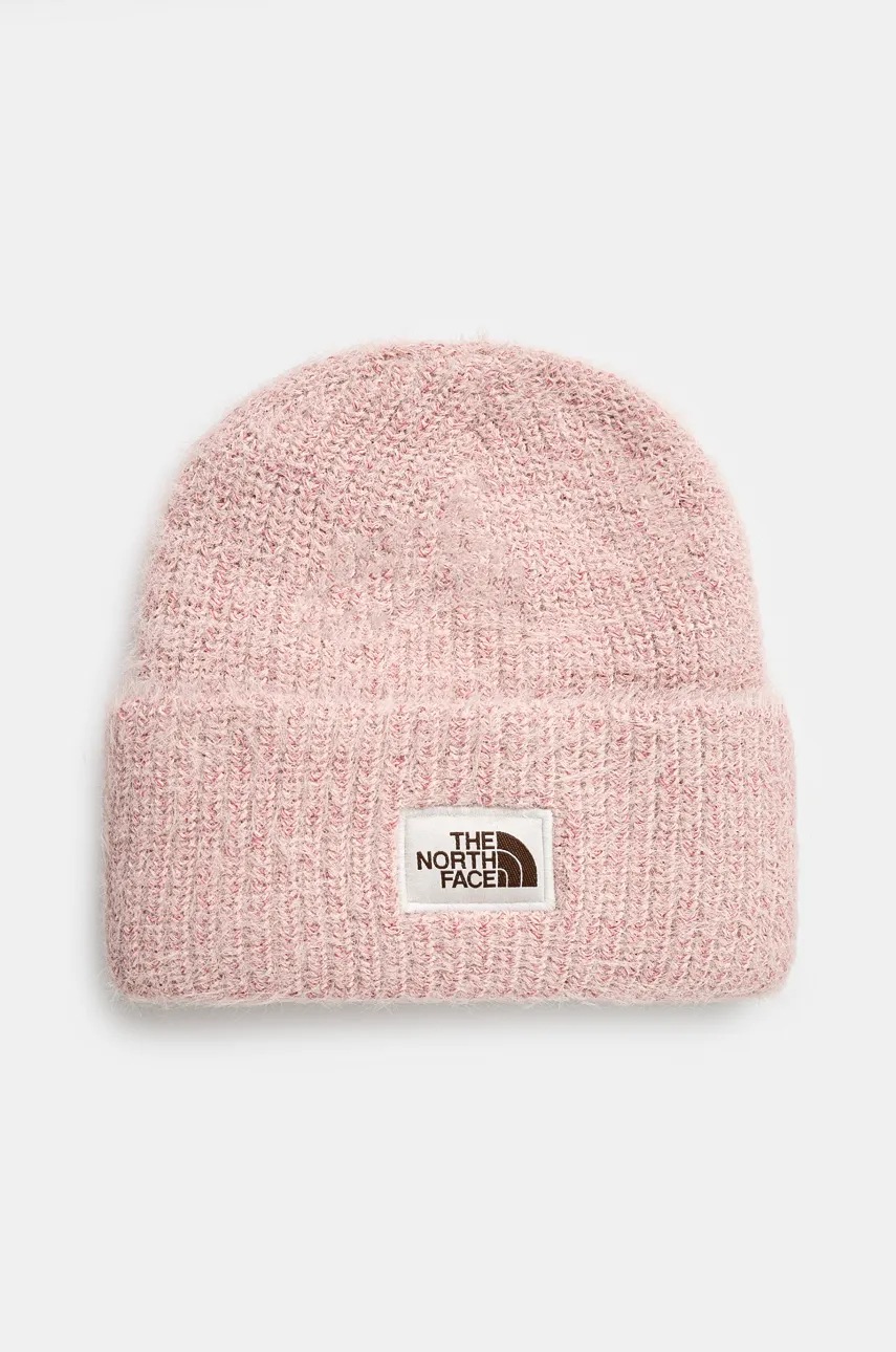 

Шапка The North Face Salty Bae Lined Beanie в розово от плътен трикотаж NF0A7WJLLK61, Розов