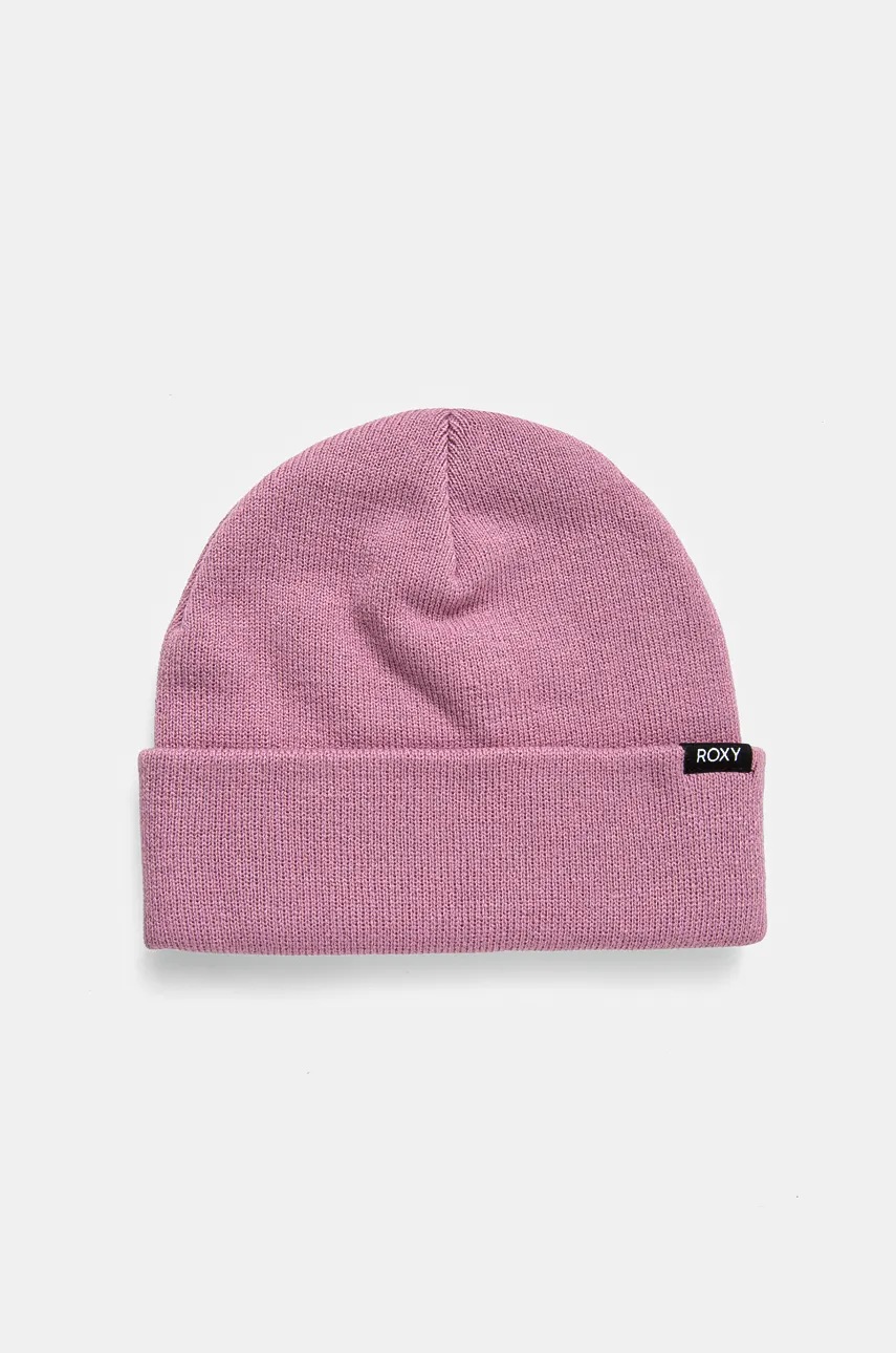 

Шапка Roxy Tropical Snow в лилаво ERJHA04309, Виолетов