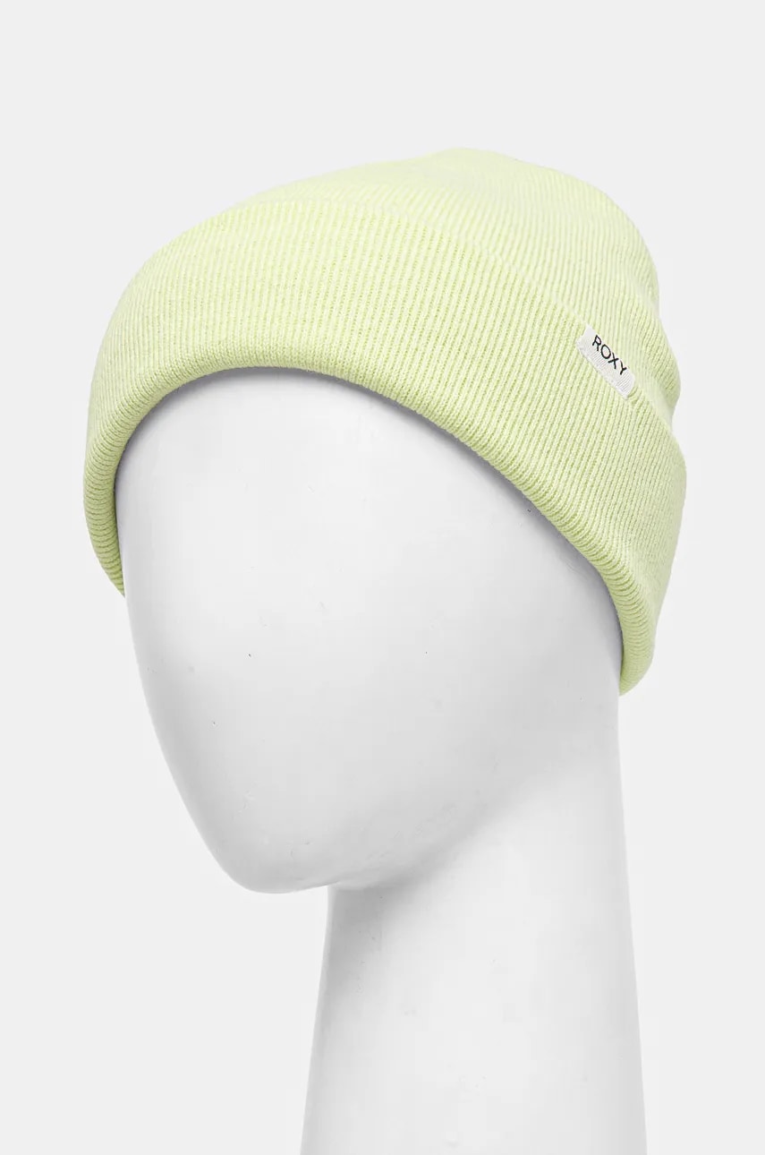 Шапка Roxy Tropical Snow цвет зелёный ERJHA04309 Шапка Roxy Tropical Snow цвет зелёный ERJHA04309