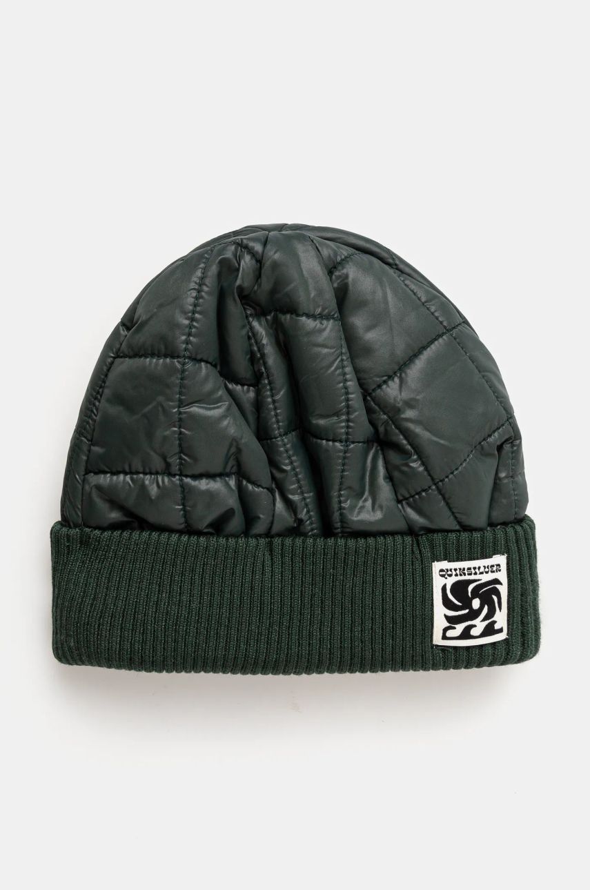 Quiksilver caciula Winter Beanie culoarea verde, EQYHA03391