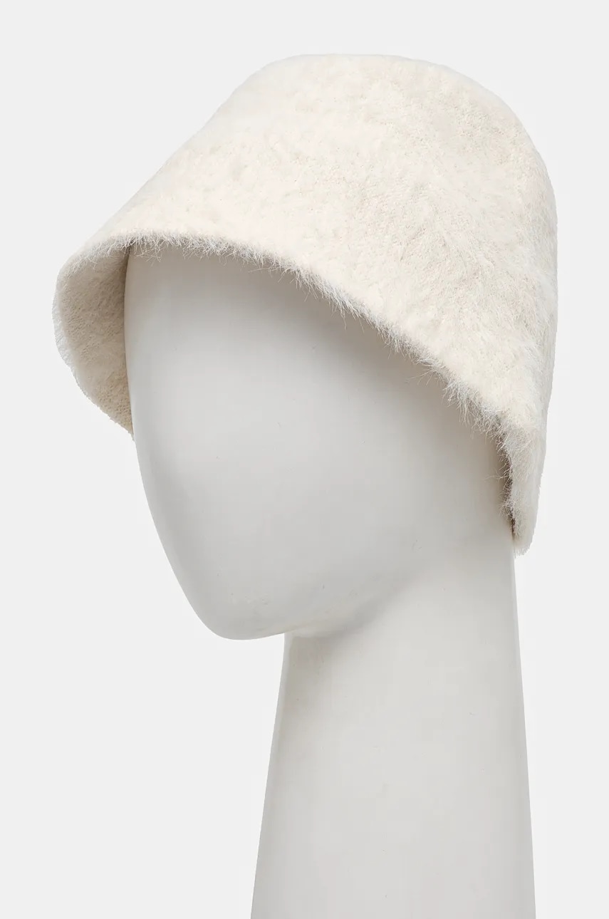 Levně Klobouk Sisley bílá barva, 6G6HWA012