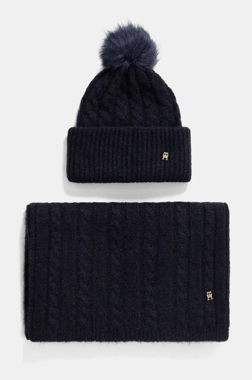 Levně Souprava Tommy Hilfiger tmavomodrá barva, AW0AW17158
