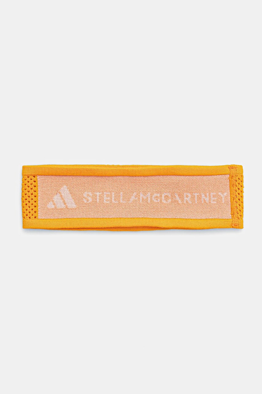 adidas by Stella McCartney bentita pentru cap culoarea portocaliu, IX6607