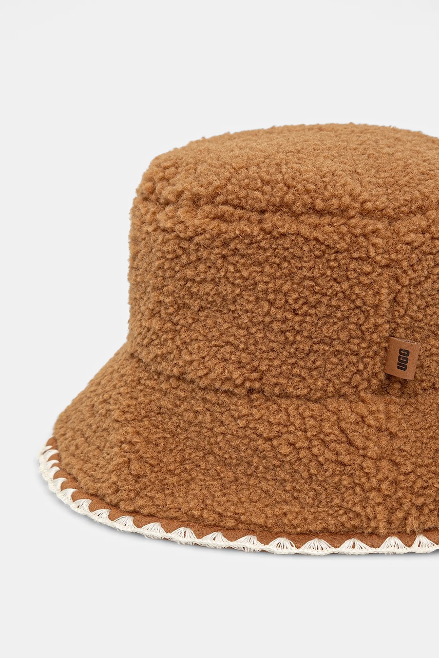 Шляпа UGG цвет коричневый 100914 Шляпа UGG цвет коричневый 100914
