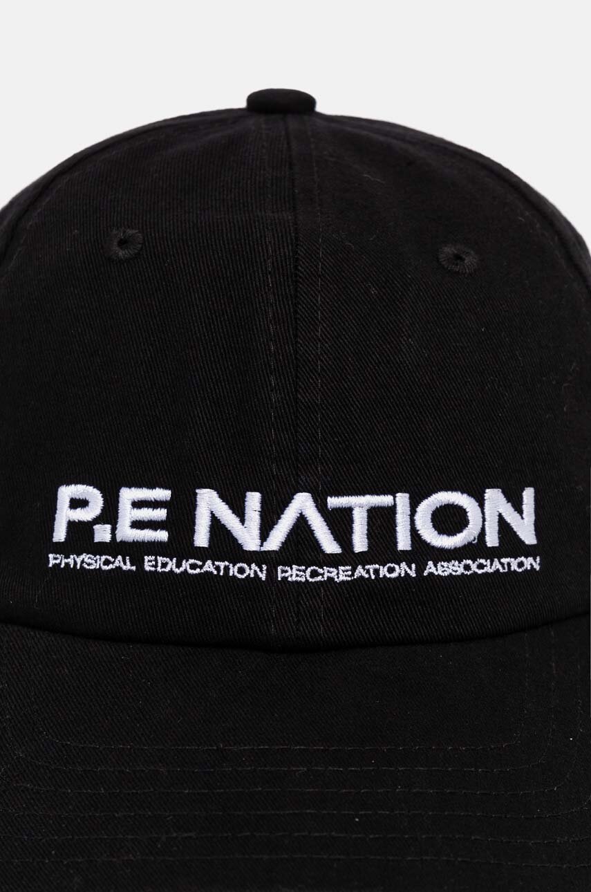 Βαμβακερό καπέλο του μπέιζμπολ P.E Nation Homage Cap χρώμα: μαύρο, 243A417 φωτογραφία