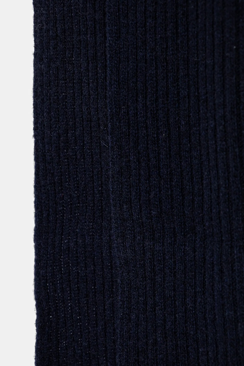 Μάλλινος σκούφος και κασκόλ Gant χρώμα: ναυτικό μπλε, 4998015 φωτογραφία