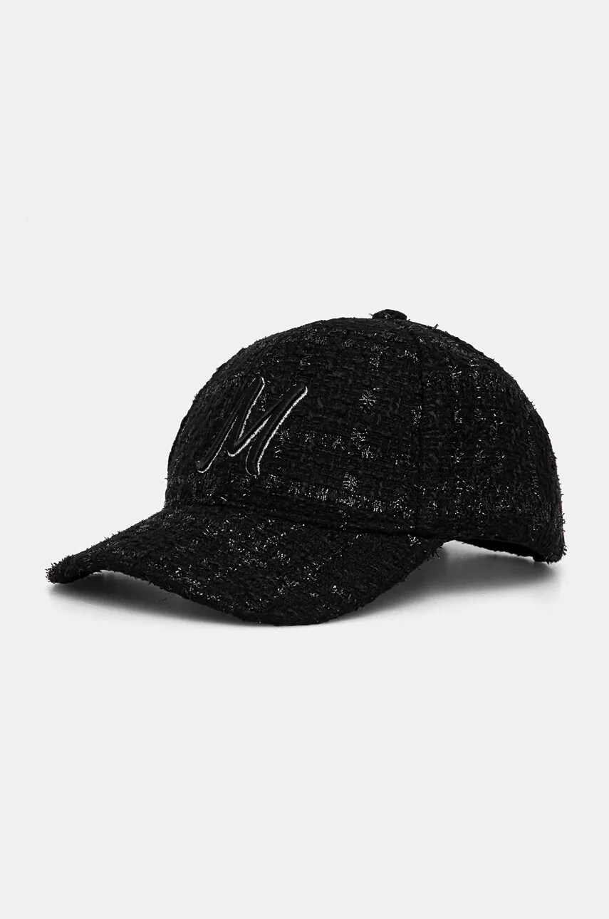 Morgan sapca 5CATI culoarea negru, cu imprimeu, 5CATI