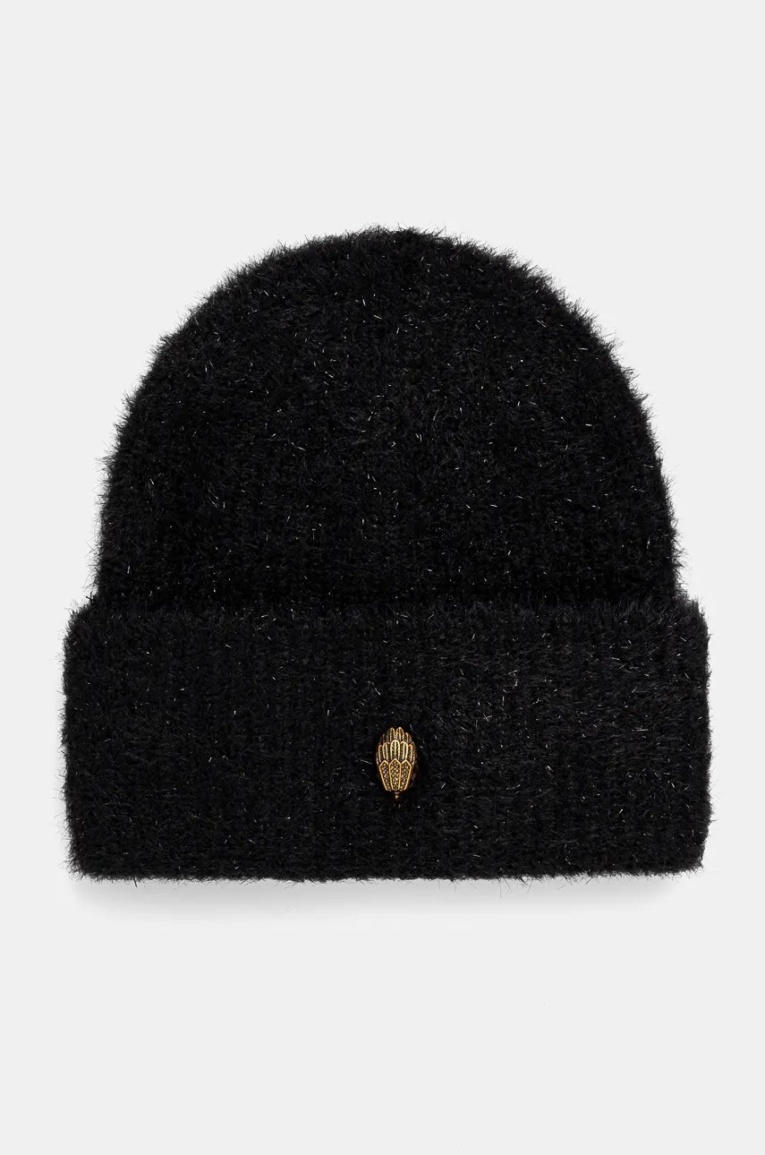

Шапка Kurt Geiger London в черно от плътен трикотаж 3646300979, Черен