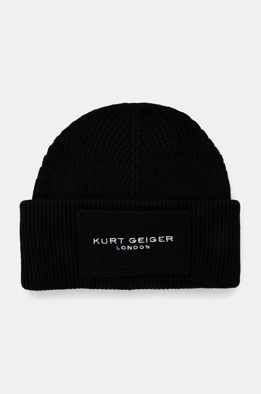Kurt Geiger London caciula culoarea negru, 3649100979