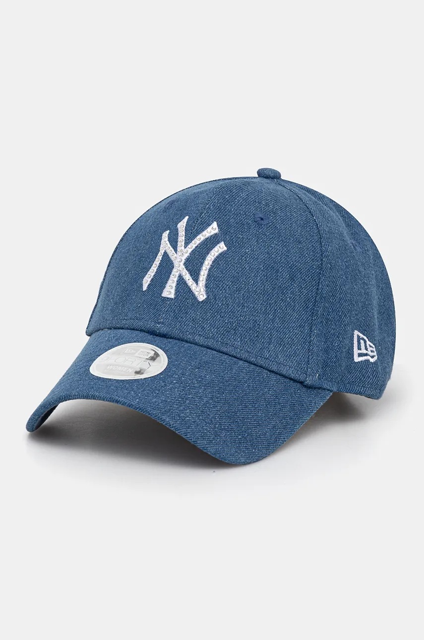 

Шапка с козирка New Era NEW YORK YANKEES в синьо с апликация 60565483, Син