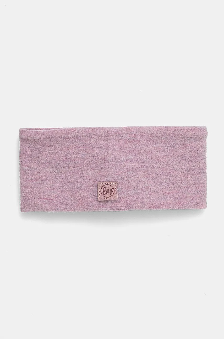 

Аксесоар за глава Buff MERINO FLEECE в розово 129451, Розов