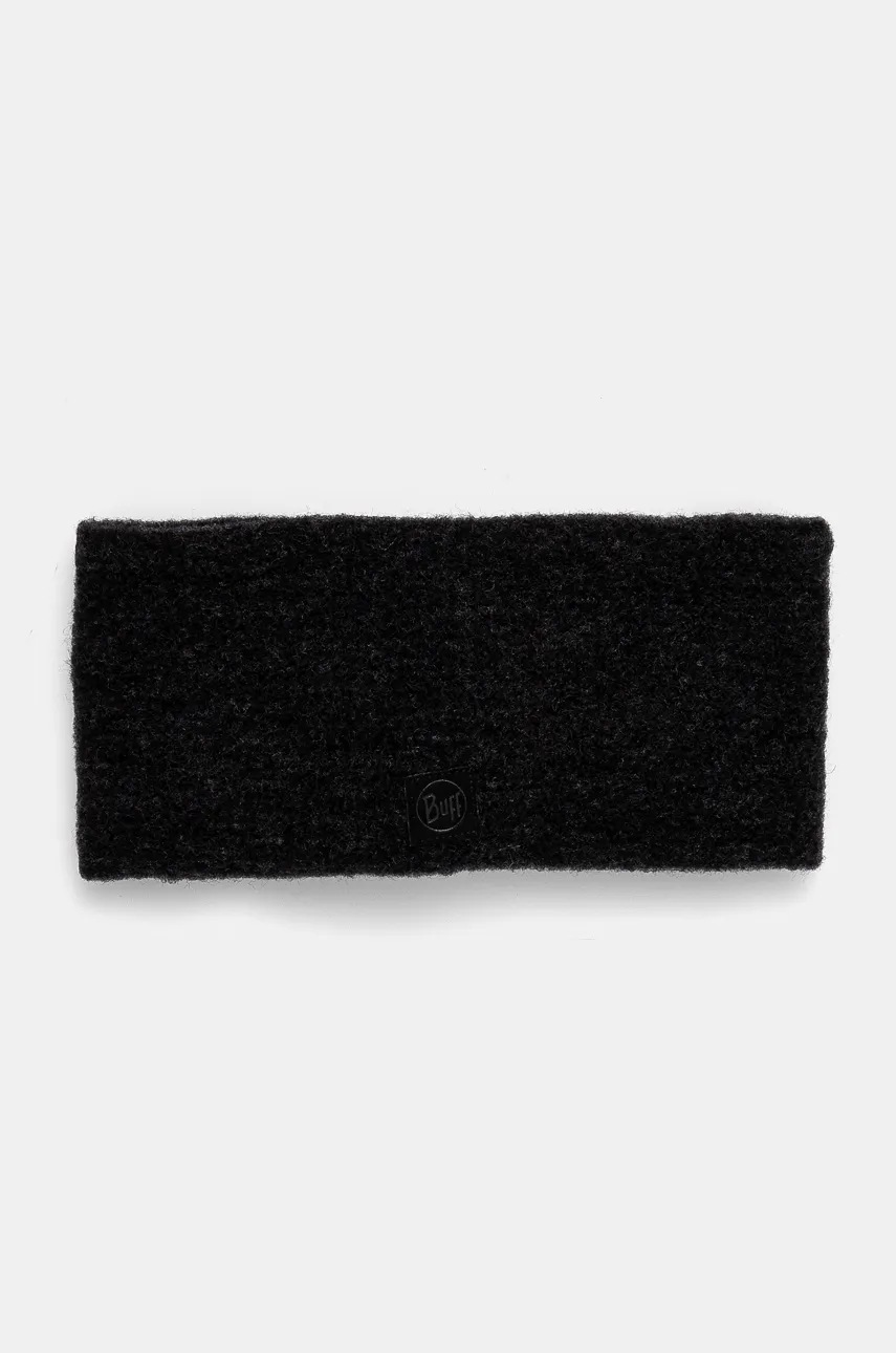 

Аксесоар за глава Buff MERINO FLEECE в черно 129451, Черен