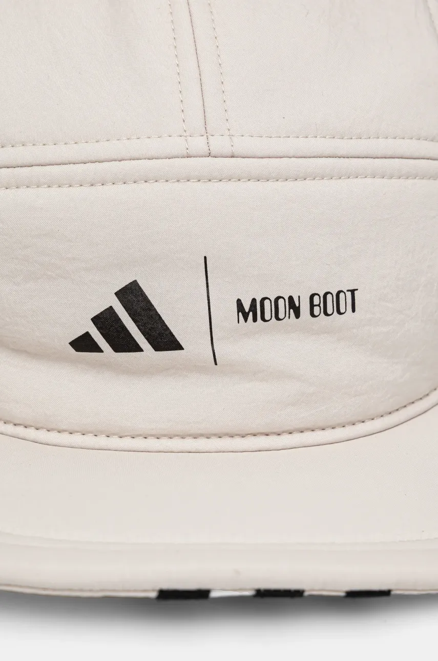 Кепка adidas x Moon Boot цвет бежевый с принтом JE1944 Кепка adidas x Moon Boot цвет бежевый с принтом JE1944