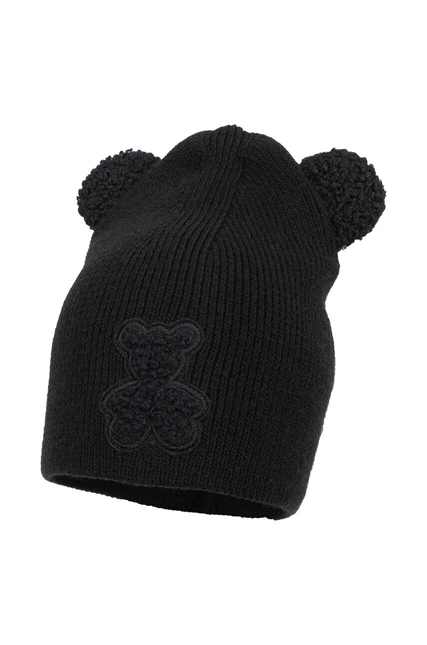 Jamiks caciula copii FATIMA culoarea negru, JZH398