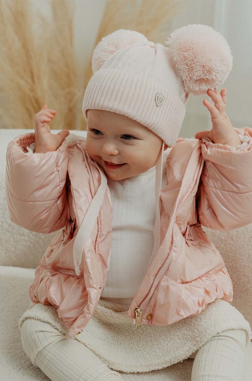 Детская шапка Jamiks MARSJA IVA цвет розовый  JZH229