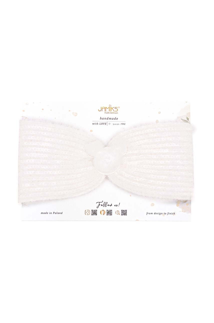 

Детска диадема Jamiks SAYA в бежово JZH169, Бял