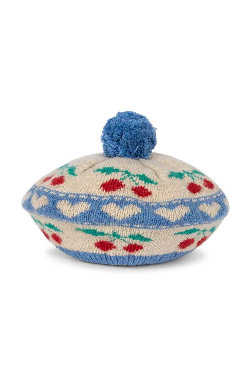 Детский шерстяной берет Konges Sløjd BELOU KNIT BERET шерсть KS101423