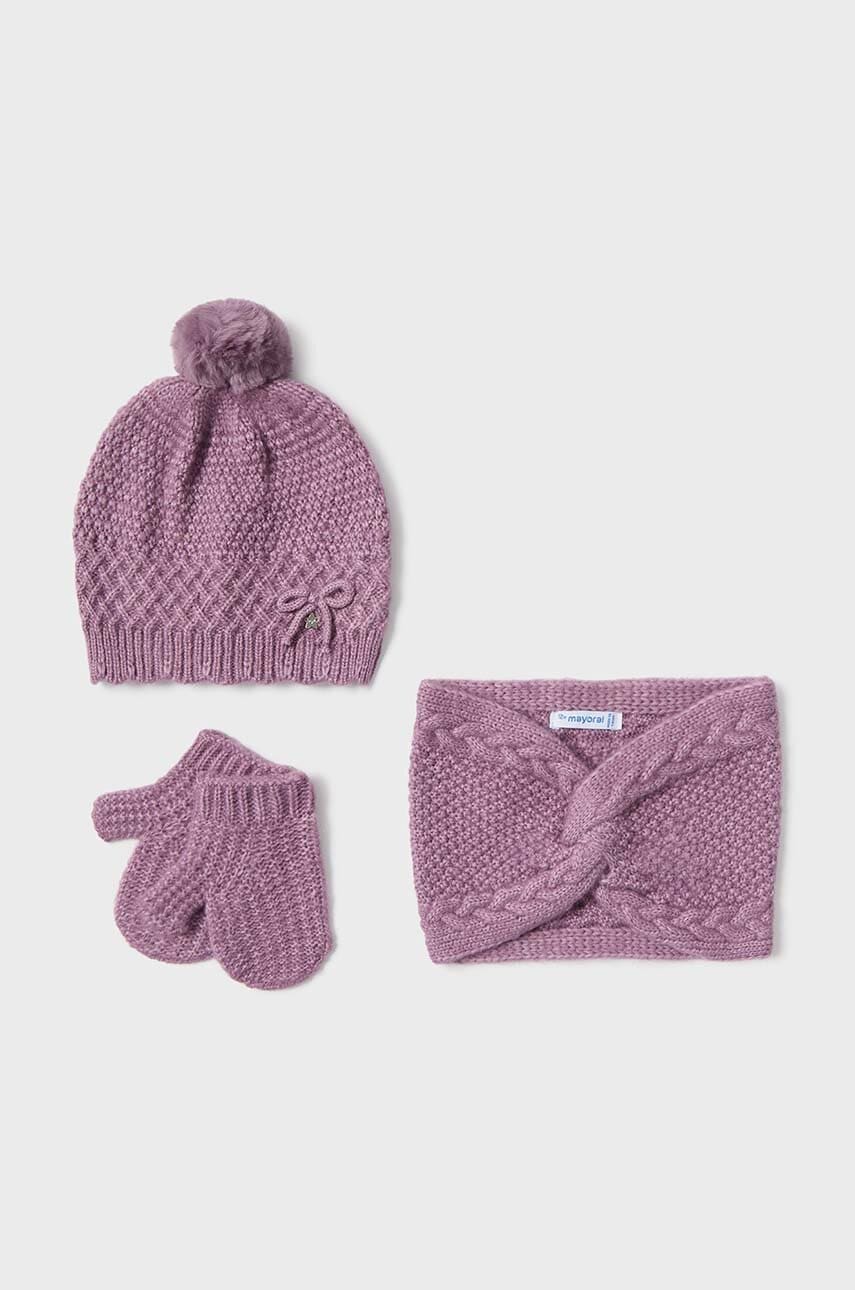 Mayoral compleu bebe culoarea violet, 10769