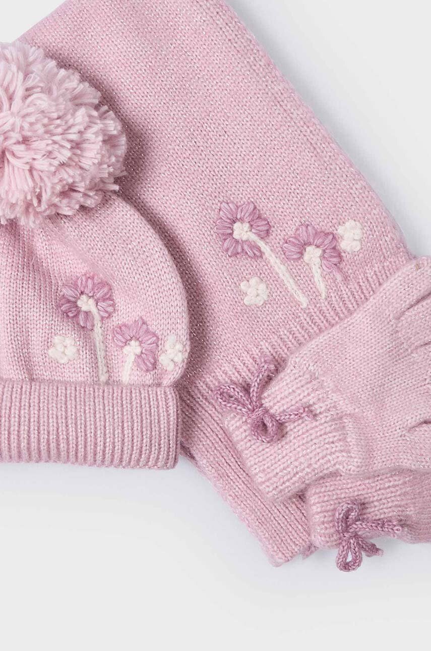 Дитячий комплект Mayoral колір рожевий 10826 Дитячий комплект Mayoral колір рожевий 10826