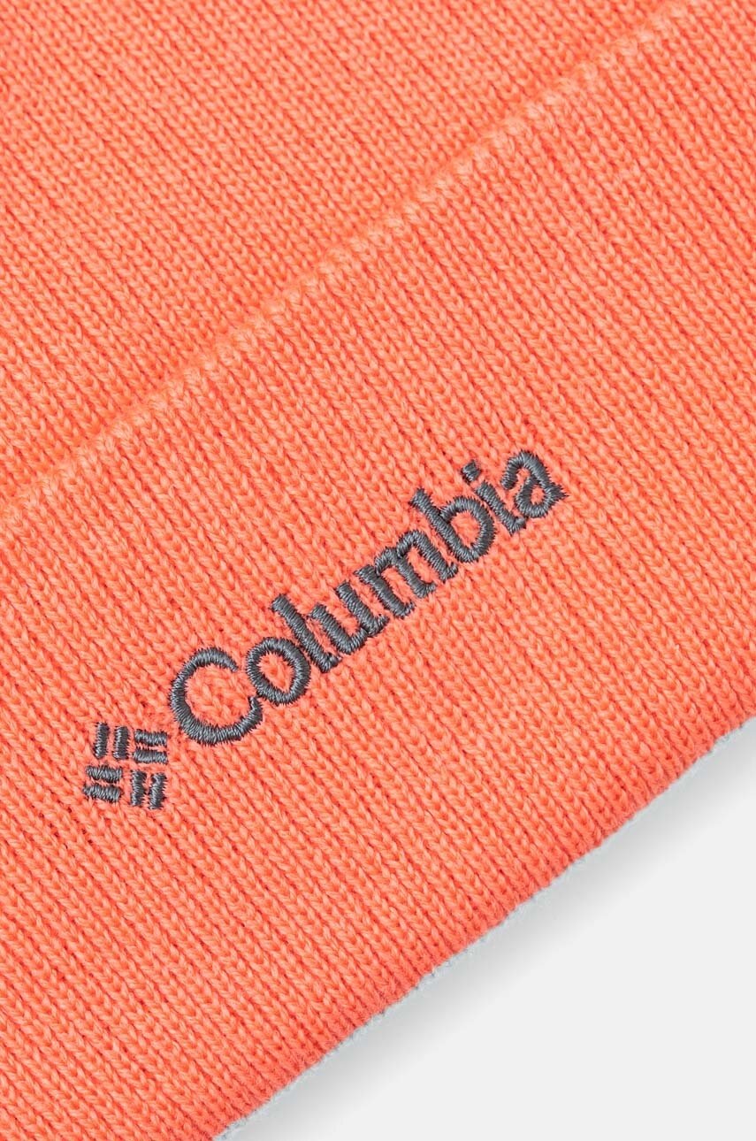 Дитяча шапка Columbia Arctic Blast колір помаранчевий з товстого трикотажу 1917291