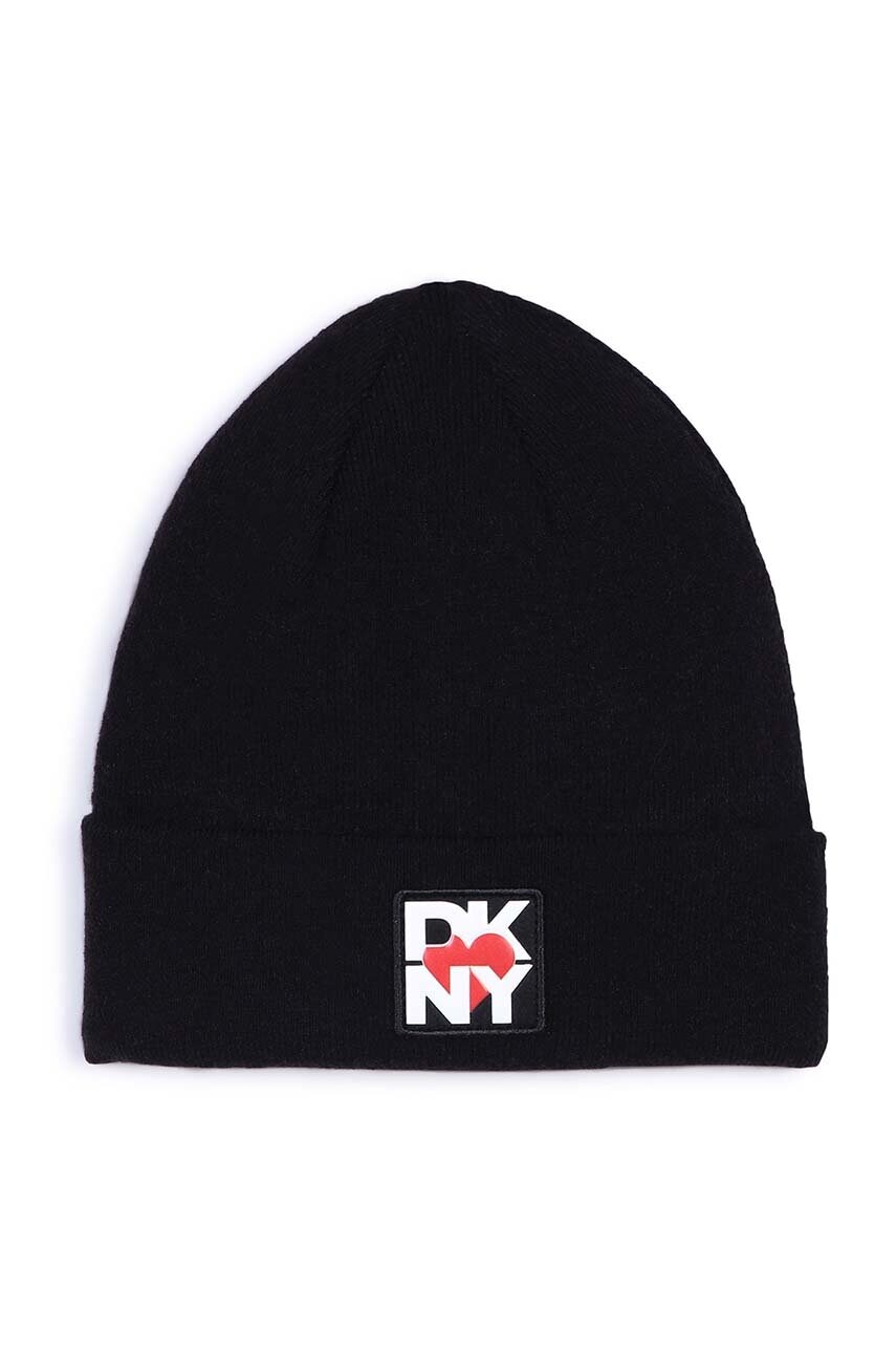 Dkny caciula copii culoarea negru, D61012