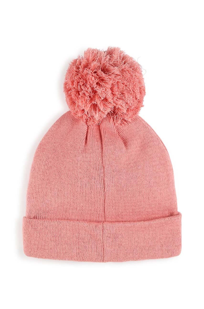 Дитяча шапка з домішкою вовни Kenzo Kids колір рожевий  K60608.G