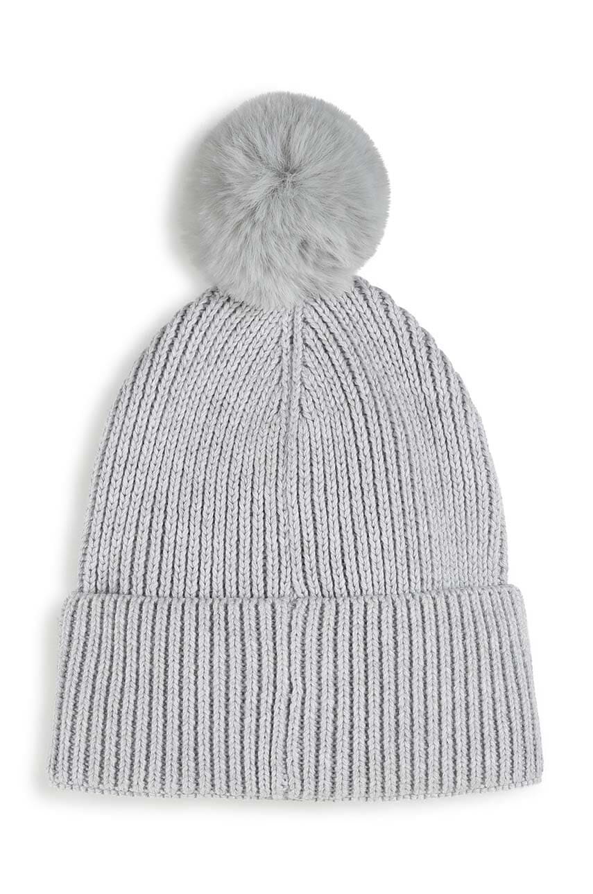 Детская шапка с примесью шерсти Michael Kors цвет серый R30223 в Одессе Детская шапка с примесью шерсти Michael Kors цвет серый R30223 в Одессе