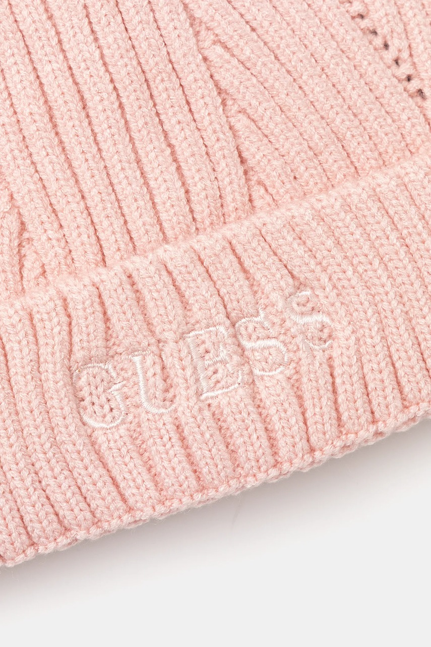 Детская шапка Guess цвет розовый J3BZ04 Z2QP0 Детская шапка Guess цвет розовый J3BZ04 Z2QP0