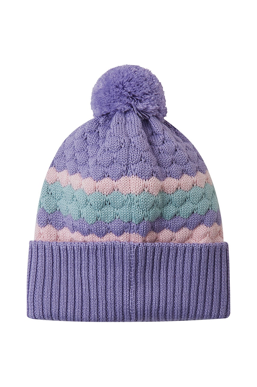 Детская хлопковая шапочка Reima Pampula цвет фиолетовый шерсть 5300234A в Чернигове Детская хлопковая шапочка Reima Pampula цвет фиолетовый шерсть 5300234A в Чернигове