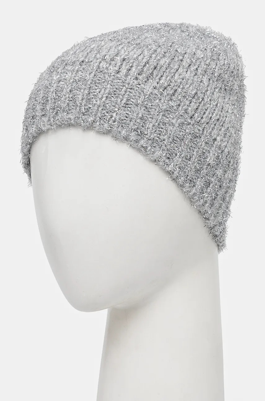 Детская шапка с примесью шерсти United Colors of Benetton цвет серый  116GCA013