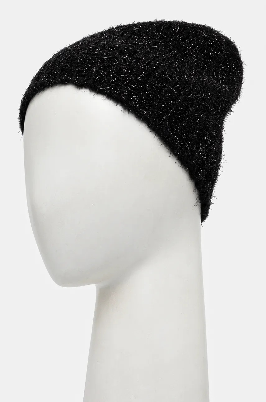 Детская шапка с примесью шерсти United Colors of Benetton цвет чёрный  116GCA013