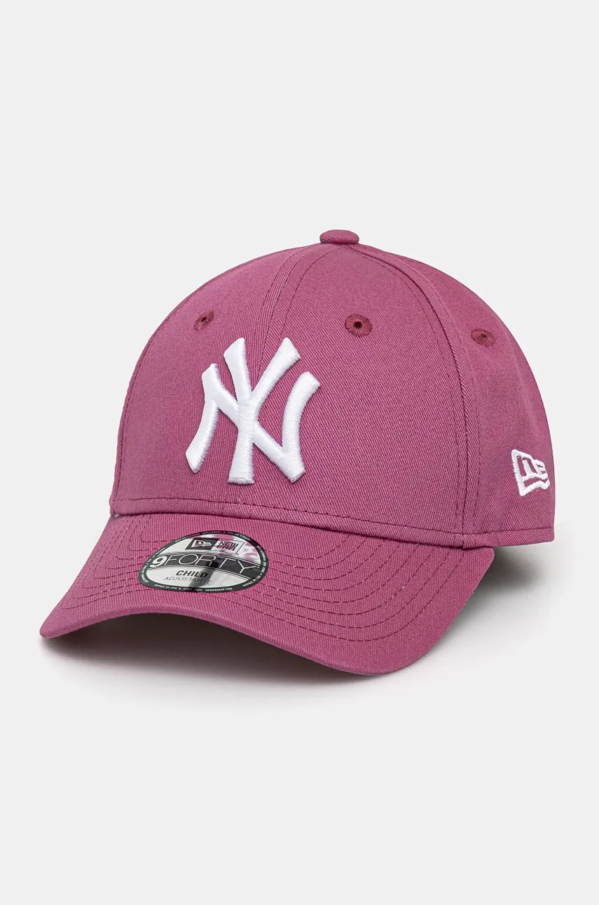 

Шапка с козирка New Era NEW YORK YANKEES в розово с изчистен дизайн 60565574, Розов