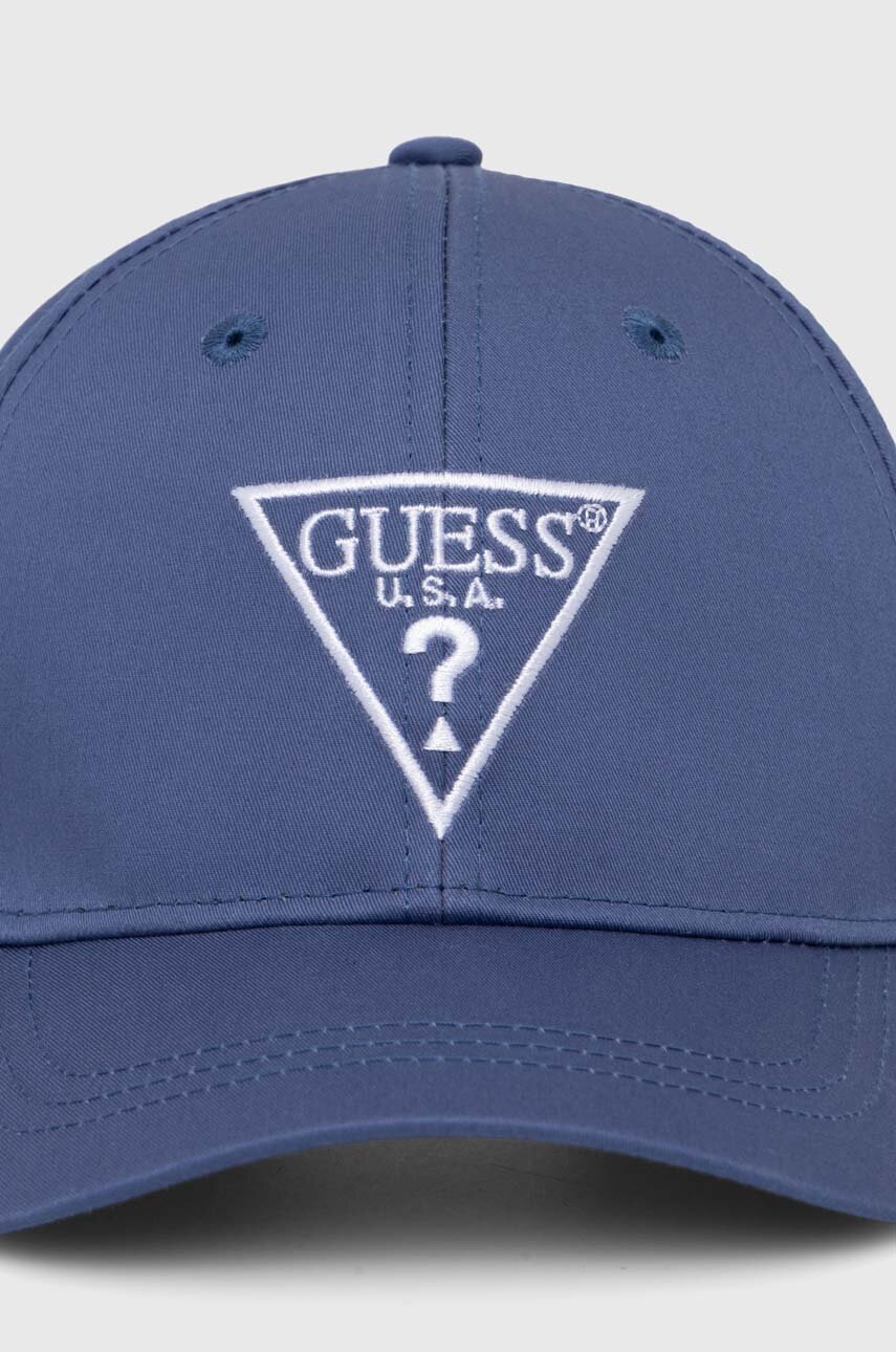 Детская хлопковая кепка Guess с аппликацией H3GZ01 WO08O