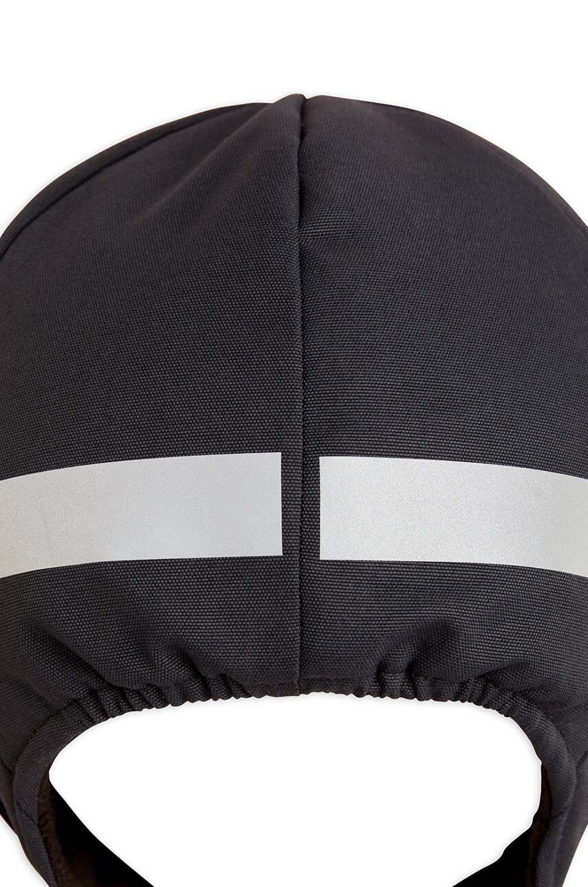 Детская кепка Mini Rodini Alaska цвет чёрный с принтом 1100026999