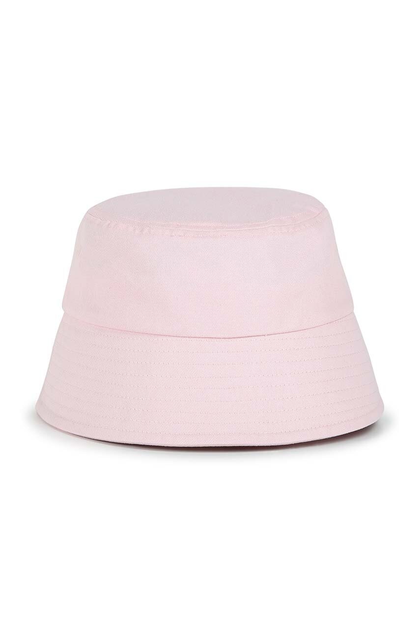 Детская хлопковая шляпа Kenzo Kids цвет розовый хлопковый K60609