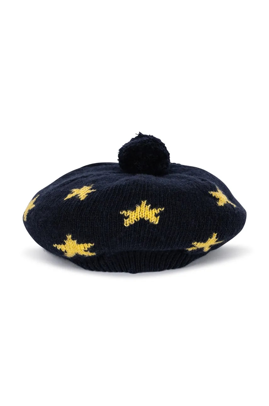 Детский берет Konges Sløjd BELOU KNIT BERET цвет синий шерсть KS101893 Детский берет Konges Sløjd BELOU KNIT BERET цвет синий шерсть KS101893