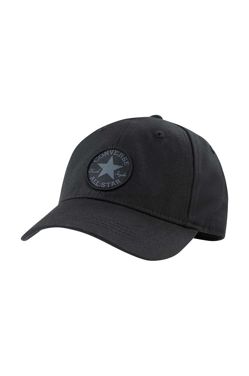 Converse șapcă din bumbac pentru copii culoarea negru, cu imprimeu, 9A5560