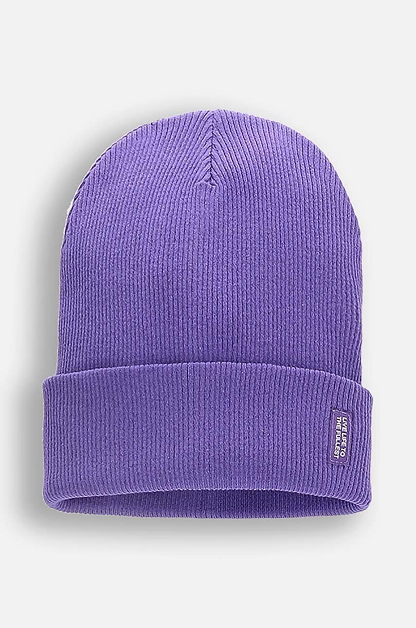 

Детска памучна шапка Coccodrillo в лилаво от памук BASIC ACCESSORIES, Виолетов