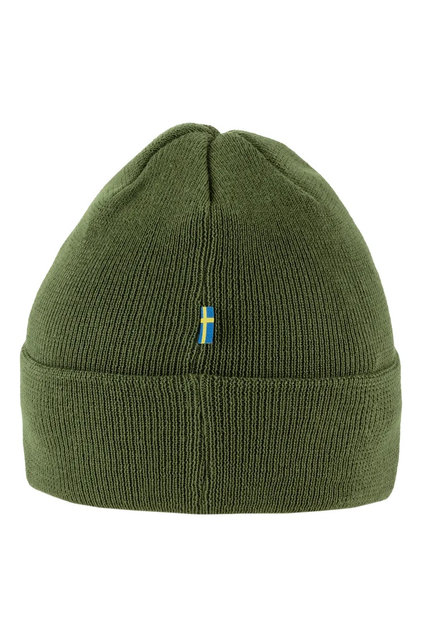 Дитяча шапка Fjallraven Kids 1960 Logo Hat колір зелений F78144