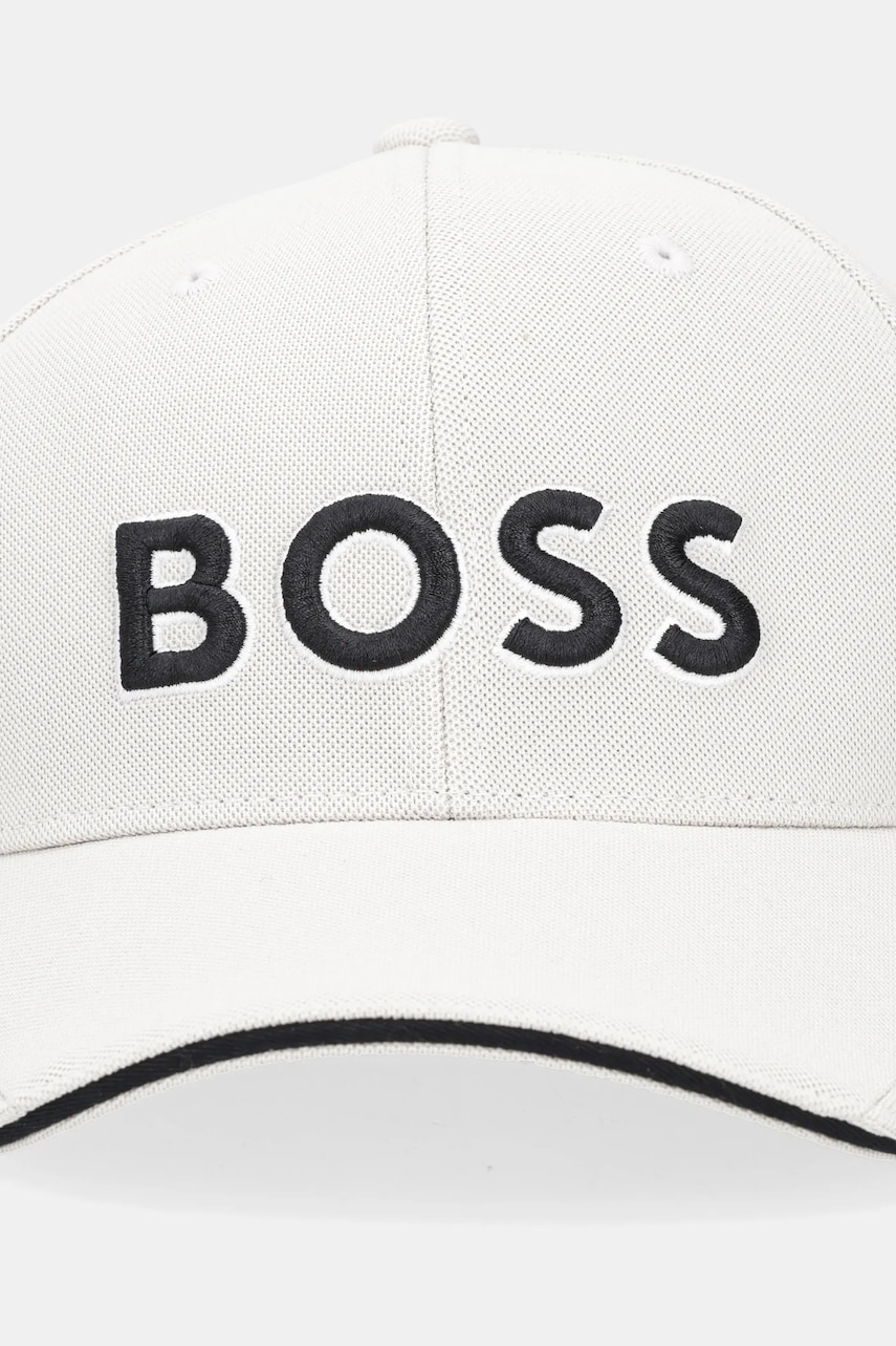 Кепка BOSS Green цвет бежевый с аппликацией 50519247 Кепка BOSS Green цвет бежевый с аппликацией 50519247