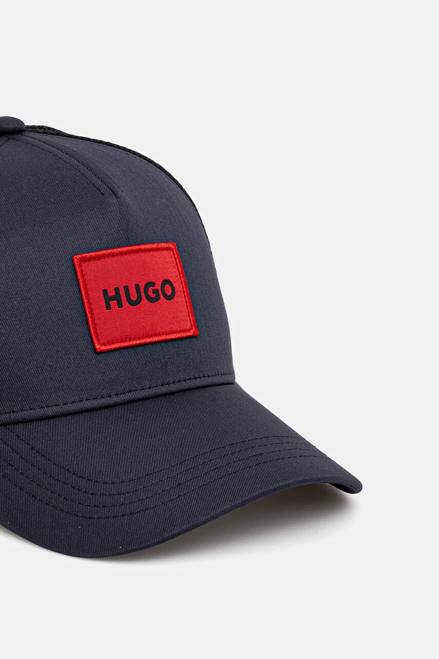 Кепка HUGO цвет синий с аппликацией 50519398 Кепка HUGO цвет синий с аппликацией 50519398