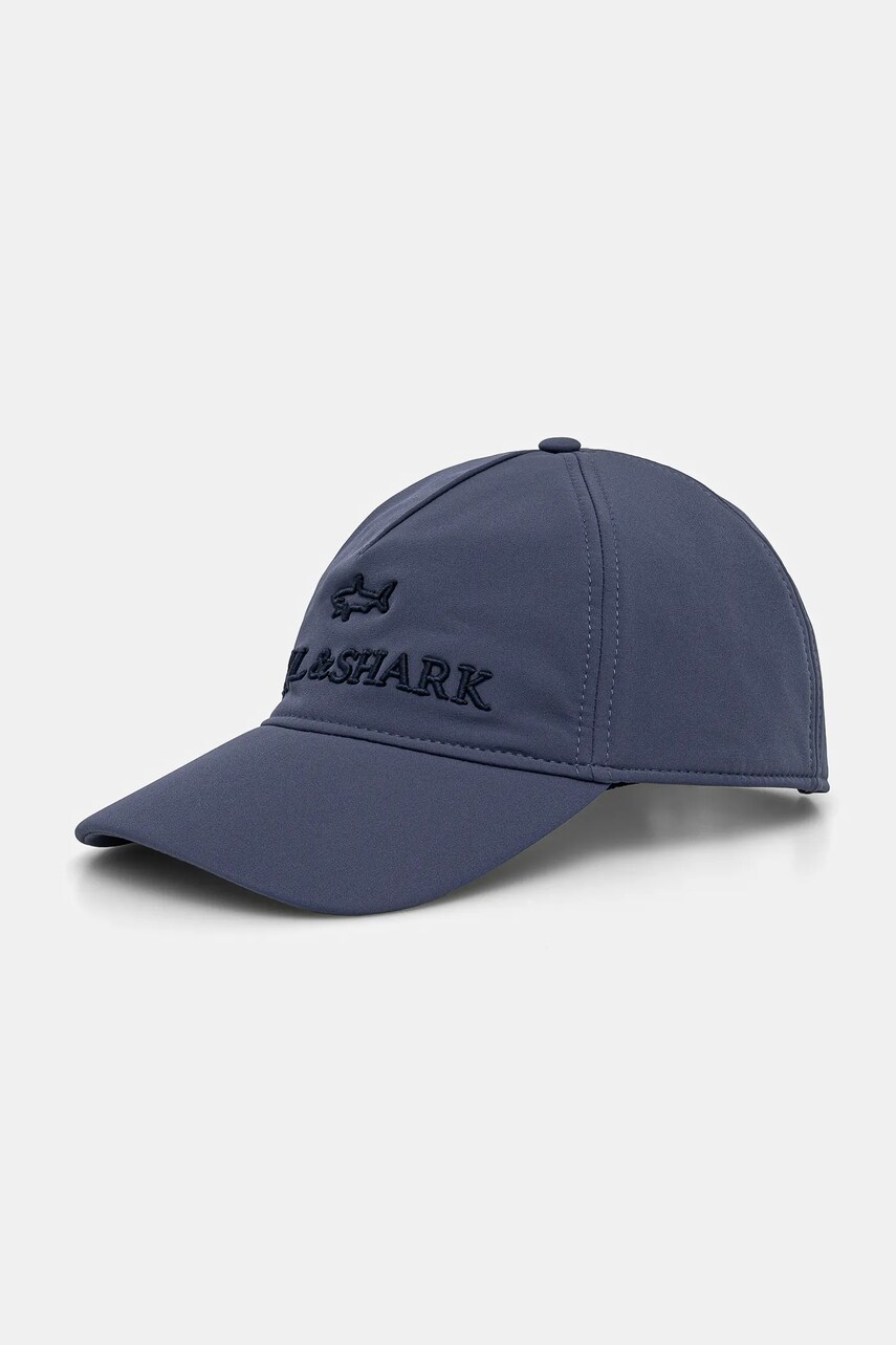 

Шапка с козирка Paul&Shark в синьо с апликация 14317112, Син