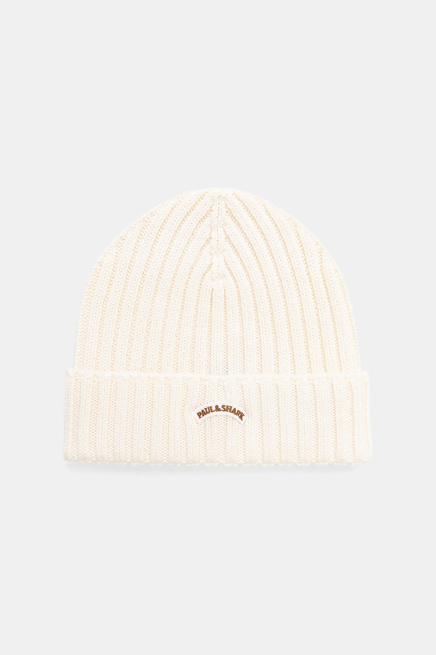 Paul&Shark căciulă de lână culoarea negru, de lână, 14317150 Paul&Shark căciulă de lână culoarea negru, de lână, 14317150