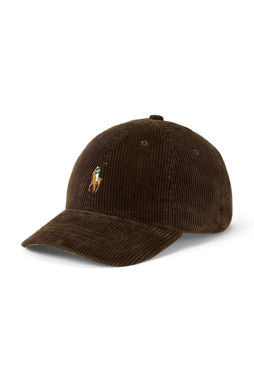 Polo Ralph Lauren  čiapka so šiltom pánska menčestrová