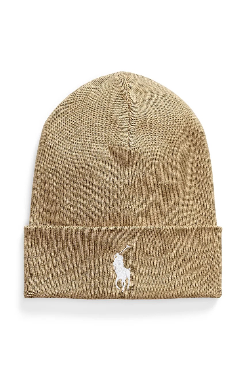 

Памучна шапка Polo Ralph Lauren в кафяво от памук 710886138, Кафяв