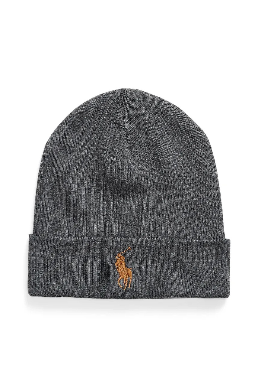 Βαμβακερό σκουφάκι Polo Ralph Lauren χρώμα: ναυτικό μπλε, 710886138