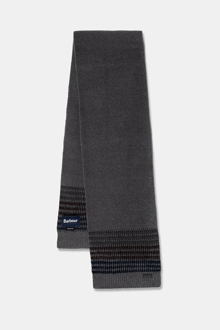 Barbour palarie si esarfa culoarea bleumarin, MGS0089