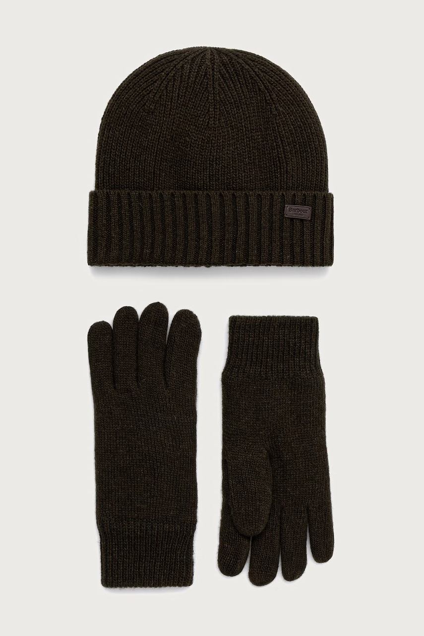 Barbour  set de căciulci și pălării pentru femei cu lână